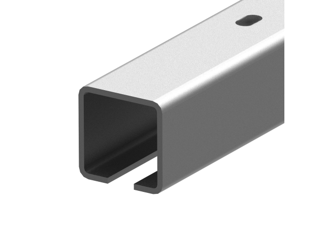 Führungsprofil mit Löchern Zn, 70x60x3,5mm, L3m